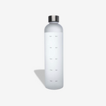 Water Tracking bottle with light gray background