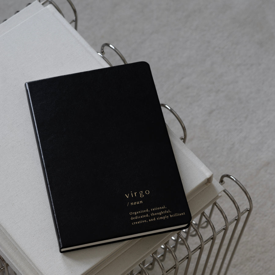 Virgo Zodiac Lined Journal