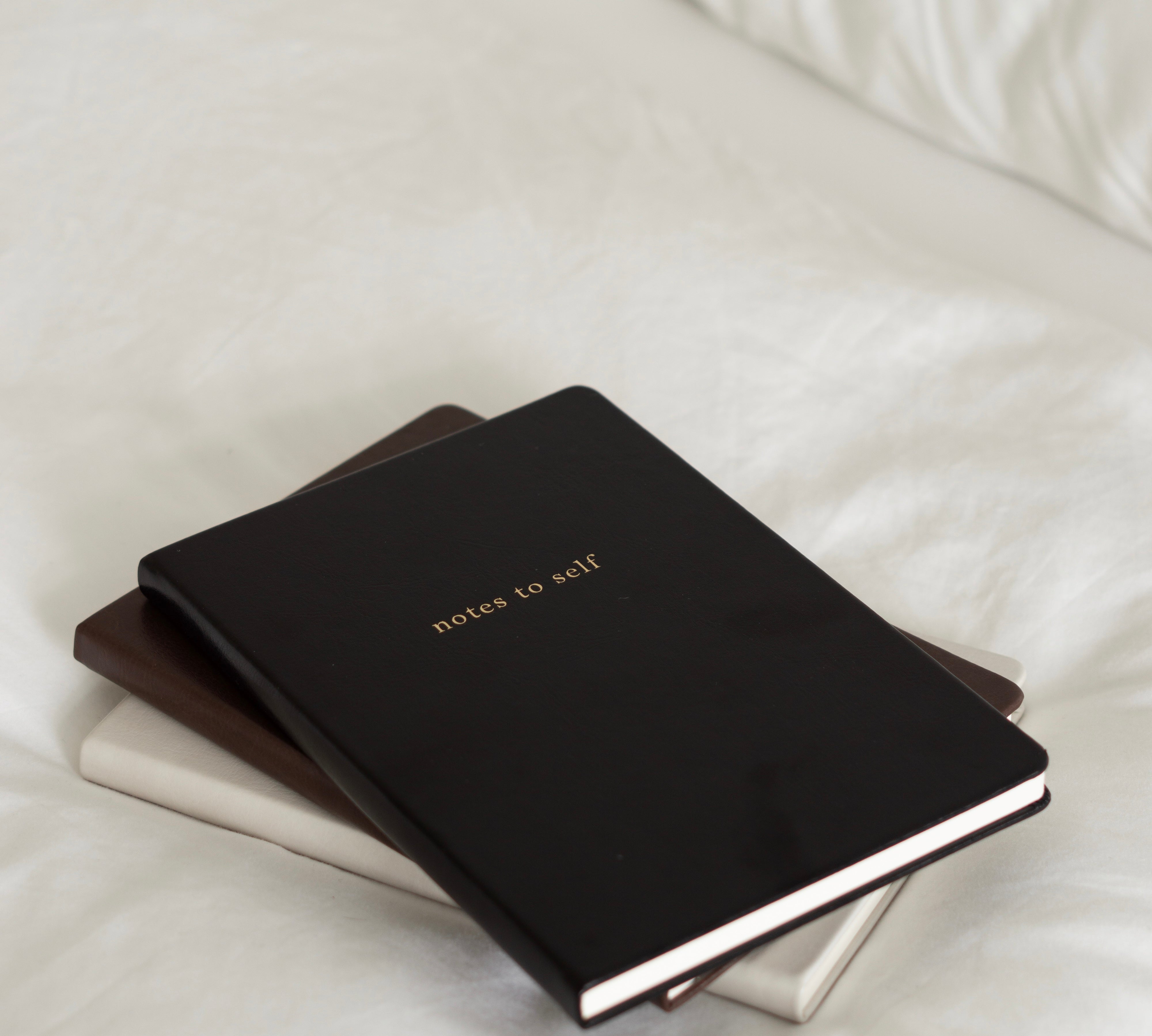 Notes to Self Lined Journal - Black