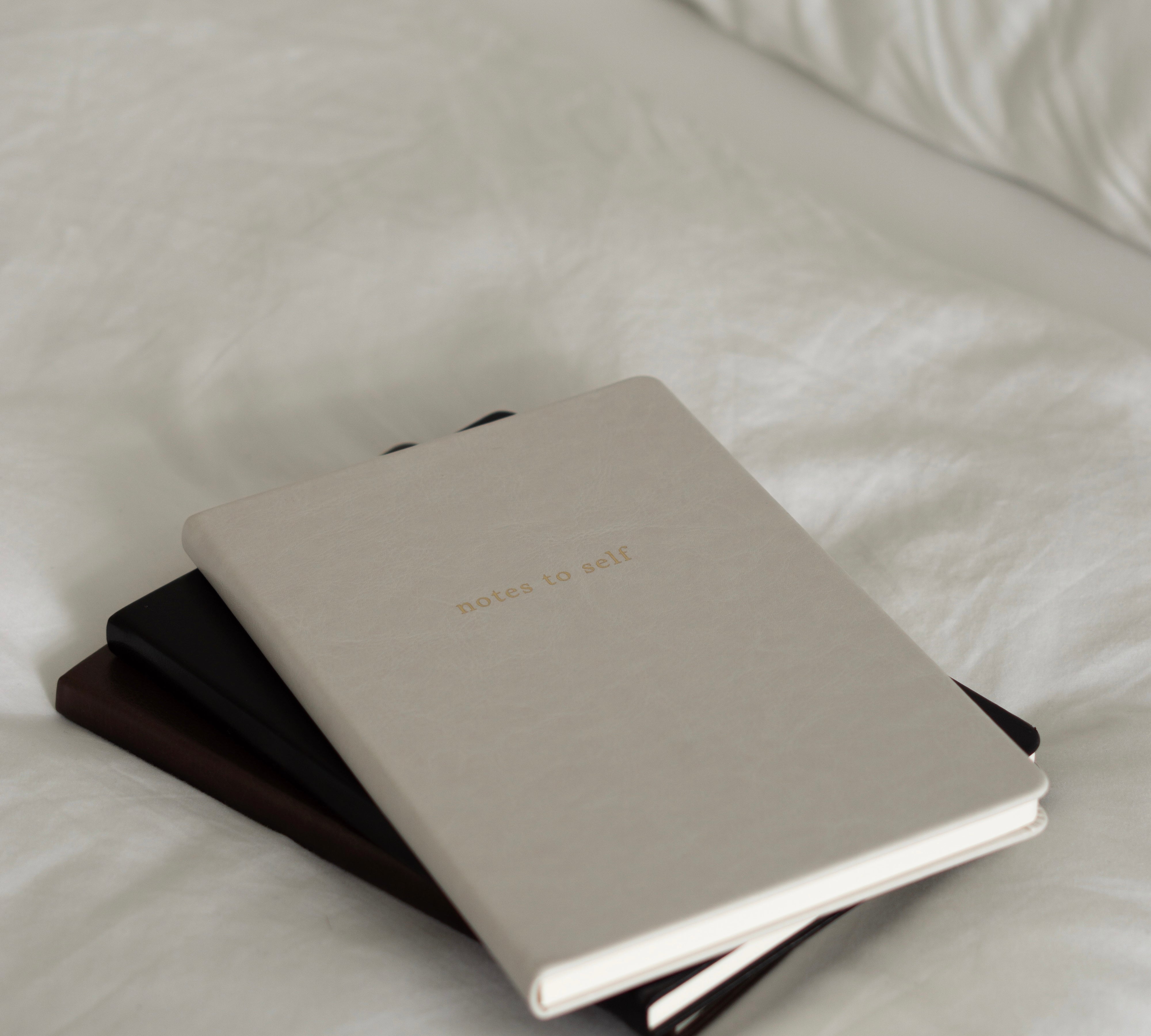 Notes to Self Lined Journal - Beige