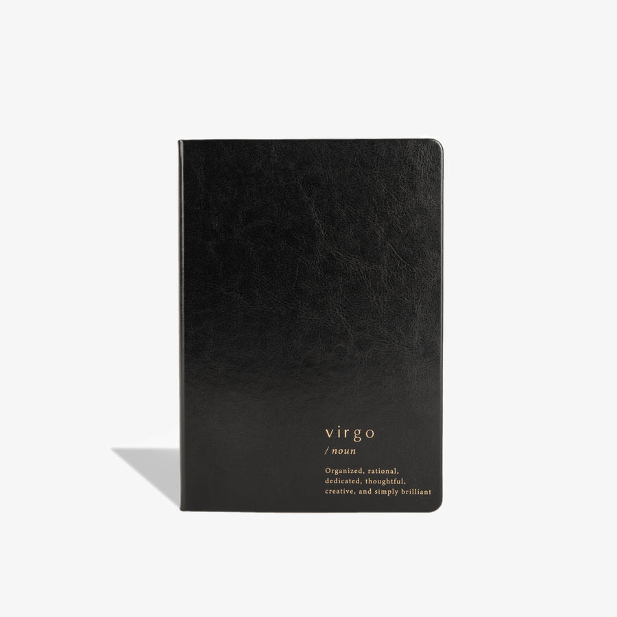 Virgo Zodiac Lined Journal