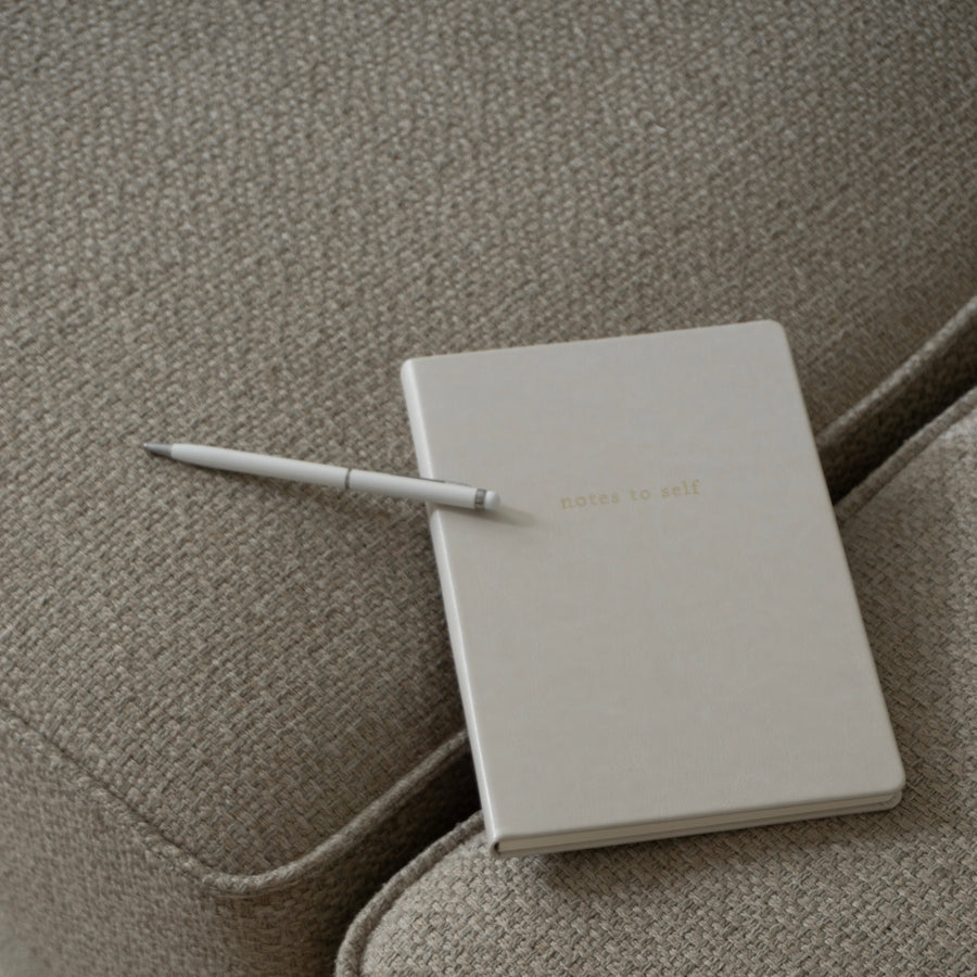 Notes to Self Lined Journal - Beige